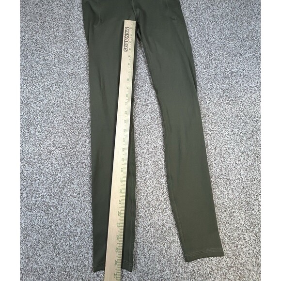 NWT Under Armour UA Meridian Leggings Women 1382522 Green High Rise Size S - Picture 3 of 9